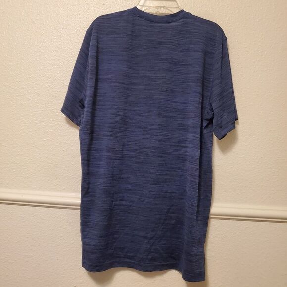 Michigan The Nike Tee Jordan Logo Tshirt Dri Fit Blue Men's Size M Medium - Picture 7 of 13